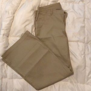 Gap Stretch khaki pants size 8A